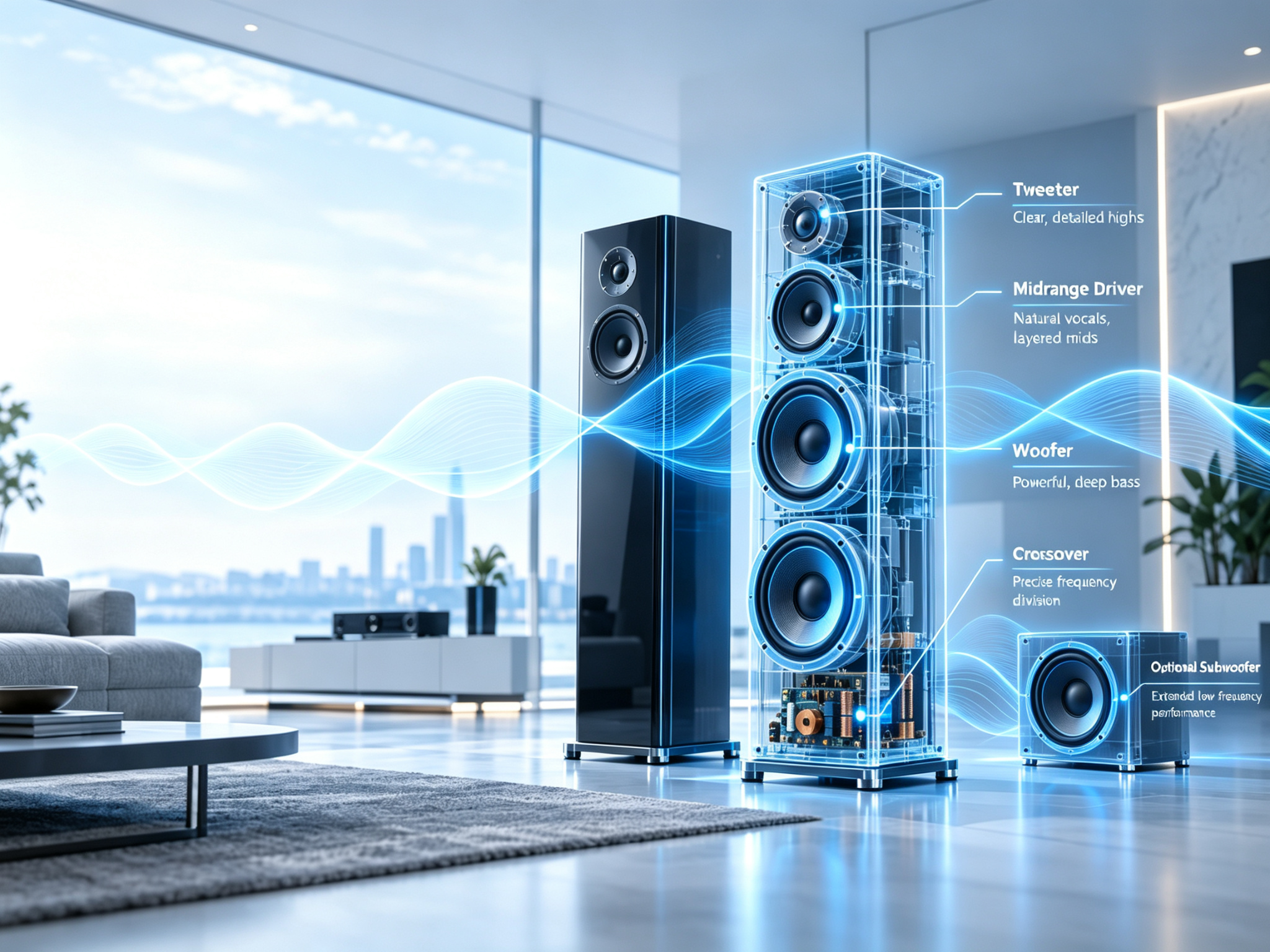 Professional loudspeaker cabinets